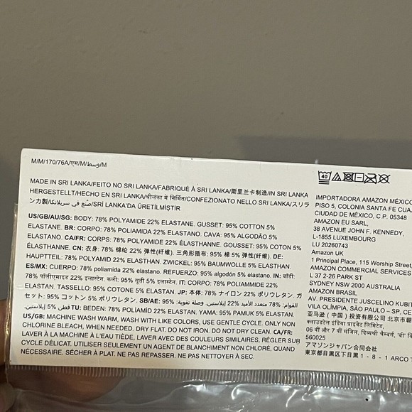 Iris & Lilly Women Body Smooth Microfiber Thong Sz M Pack of 5, (Soft Pink) - Picture 10 of 11